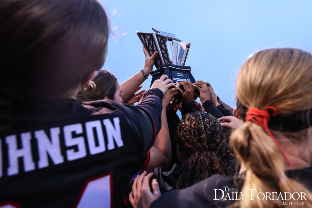 Texas Tech softball Big 12 trophy